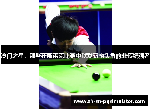 冷门之星：那些在斯诺克比赛中默默崭露头角的非传统强者